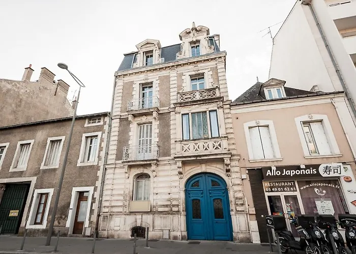 L\'Atlantide Apt 85M2 3 Chambres - Appart Hotel Poitiers